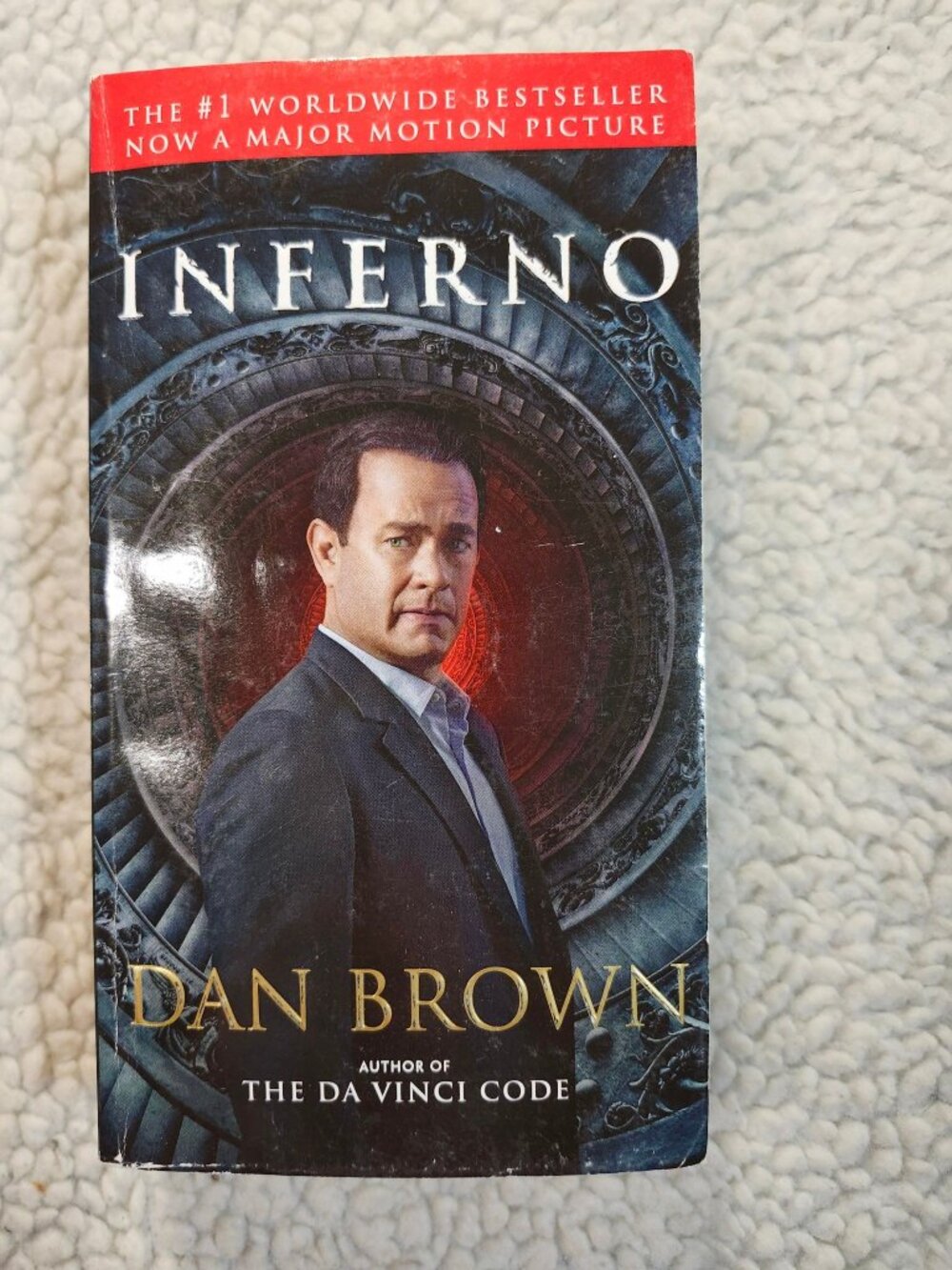 Dan Brown Inferno Paperback Anchor Books 2014 Edition Mass-Market Fiction Novel